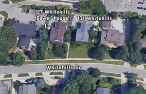 Aerial View of 127 & 131 Whitehills