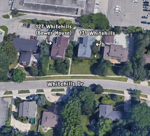 Aerial View of 127 & 131 Whitehills